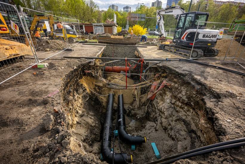 Modernizace teplovodní sítě na sídlišti Staré Pavlovice